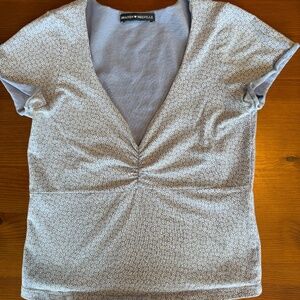 Brandy Melville v-neck short-sleeve